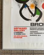 Miro tentoonstelling affiche Bronzes 1972, Huis en Inrichting, Ophalen, Gebruikt, Onbekend, Print
