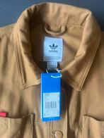 Katoenen jack Adidas mosterdkleur, Ophalen of Verzenden, Zo goed als nieuw