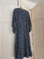 Arket donker blauwe lange jurk met bloemen, maat 34, Blauw, Nieuw, Ophalen of Verzenden, Arket