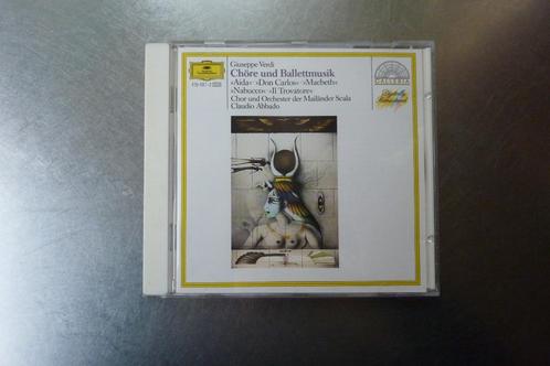 Verdi Chöre Und Balletmusik Aida - Claudio Abbad, Cd's en Dvd's, Cd's | Klassiek, Opera of Operette, Ophalen of Verzenden