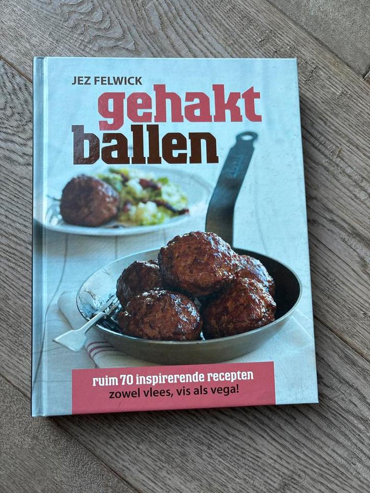 Gehaktballen - Jez Felwick - Kookboek, Boeken, Kookboeken, Zo goed als nieuw, Hoofdgerechten, Europa, Vegetarisch, Ophalen of Verzenden