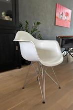 6 Witte Kunststof Kuipstoelen, Huis en Inrichting, Ophalen, Kunststof, Gebruikt, Wit