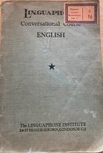 Linguaphone Conversational Course 1930, Ophalen of Verzenden, Gelezen, Non-fictie