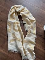 10 Days Beige Gouden Wollen Sjaal, Kleding | Dames, Mutsen, Sjaals en Handschoenen, Ophalen of Verzenden, Zo goed als nieuw, Maat 46/48 (XL) of groter