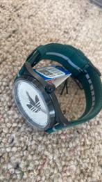 Adidas Horloge Code Four Groen NIEUW, Verzenden, Nieuw, Staal, Overige merken