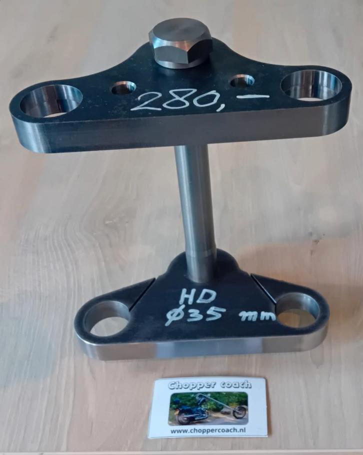 Balhoofdplaten voor Harley of eigenbouw chopper, Motoren, Onderdelen | Harley-Davidson, Ophalen of Verzenden