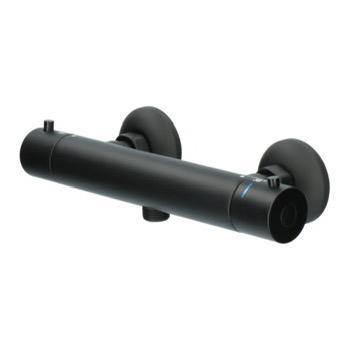 Thermostatische mengkraan douche zwart Atlantic Griffin 15cm beschikbaar voor biedingen