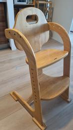 Tiamo Houten Meegroeistoel met Plankje, Kinderen en Baby's, Ophalen, Gebruikt, Meegroeistoel, Afneembaar eetblad