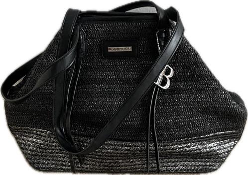 Schoudertas Bullagi, Sieraden, Tassen en Uiterlijk, Tassen | Damestassen, Zo goed als nieuw, Shopper, Zwart, Ophalen of Verzenden