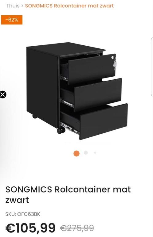 Archiefkast, Huis en Inrichting, Kasten | Ladekasten, Zo goed als nieuw, Minder dan 100 cm, 50 tot 75 cm, Metaal, 3 of 4 laden
