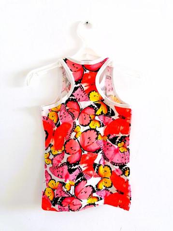 WILD singlet top hemdje halter maat vlinder 122/128 beschikbaar voor biedingen