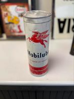 Mobiloil Mobilube olie blik, Verzamelen, Ophalen of Verzenden, Gebruikt, Overige, Overige merken