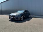 Audi A3 Sportback 40 TFSI e S-Line RS Stoelen Pano Cam VOLL', 4 cilinders, Leder en Stof, Bedrijf, Zilver of Grijs