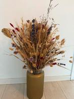 Vaas met gedroogde bloemen, Ophalen, Gebruikt