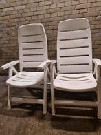 Te koop! 2 ×Jardin merk tuinstoelen verstelbare., Ophalen, Kunststof