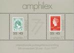 Nederland Amphilex blokje postfris uit 1977, Postzegels en Munten, Postzegels | Nederland, Verzenden, Na 1940, Postfris