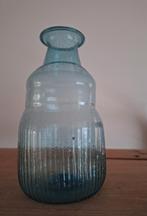 Braxton home collection handgeblazen vaas, Huis en Inrichting, Blauw, Ophalen of Verzenden, Minder dan 50 cm, Glas
