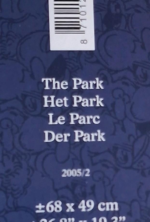 Jan van Haasteren - Het Park - 999 stukjes, Ophalen of Verzenden, 500 t/m 1500 stukjes, Gebruikt, Legpuzzel