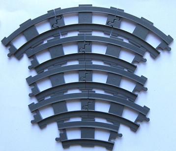 Lego Duplo Originele Rails Gebogen 6378 P/ St €0.50 beschikbaar voor biedingen