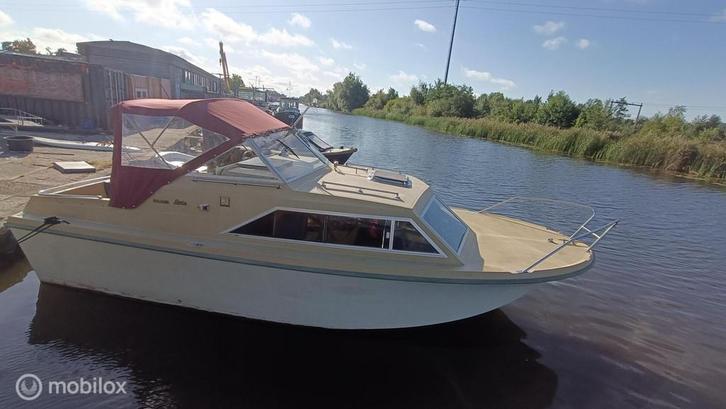 Polaris | 770 | Diesel | Cabrioletkap | 4 slaapplaatsen, Watersport en Boten, Motorboten en Motorjachten, Gebruikt, Polyester