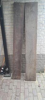 hardhouten planken  200 cm lang 4,5 cm dik, Ophalen, Gebruikt, 250 cm of meer, Planken