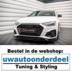 Maxton Design Audi A4 B9 S Line Facelift Spoiler Splitter Li, Verzenden