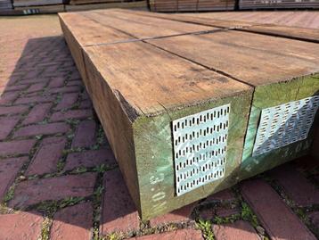  Hardhouten Palen / Balken – Groenhart - nr: HB61 beschikbaar voor biedingen