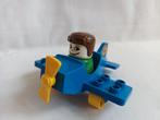 Duplo vintage retro set 2622 Blauw vliegtuig met piloot, Ophalen of Verzenden, Gebruikt, Duplo