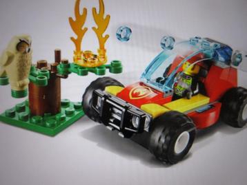 60247 Lego City, Bosbrand. Verzenden is mogelijk beschikbaar voor biedingen