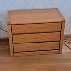 Hulsta nachtkast met 3 lades gratis ophalen, Ophalen, Minder dan 55 cm, Hout, 65 cm of meer