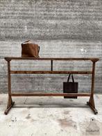 Originele oude schoolkapstok op wielen jaren ’40–’50, Huis en Inrichting, Woonaccessoires | Kapstokken, 100 tot 150 cm, Ophalen of Verzenden
