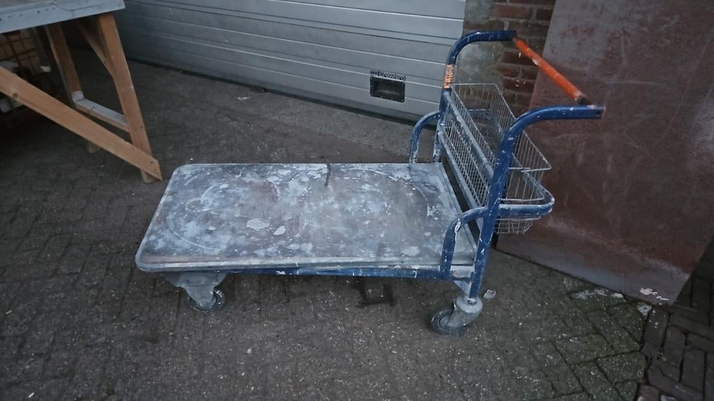 Winkelwagen magazijnwagen, Ophalen, Gebruikt