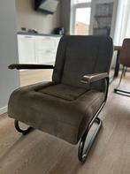 Fauteuil Ivar - Olijfgroen Stof, Ophalen, Relax, Overige kleuren, Zo goed als nieuw