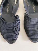 Charles Jourdan Suède Schoenen - Maat 37, Kleding | Dames, Schoenen, Zwart, Charles Jourdan, Zo goed als nieuw, Sandalen of Muiltjes