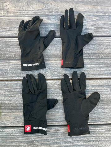 Set van 2 paar Hydrophobic liner gloves XS/S Rooster beschikbaar voor biedingen