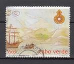Cabo Verde met boten en bergen, Verzenden, Overige landen, Gestempeld