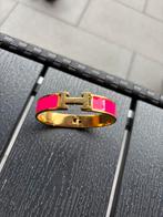 Hermes armband goud frame / roze kleur NEW, Overige materialen, Nieuw, Ophalen of Verzenden, Roze