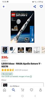 LEGO ideas NASA Apollo Saturn V, Ophalen of Verzenden, Zo goed als nieuw