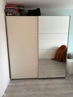 Rauch kledingkast met spiegel en schuifdeuren, Ophalen, Met deur(en), Gebruikt, 150 tot 200 cm