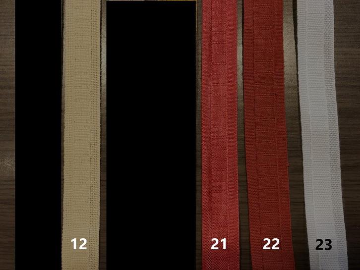 Gordijnband lusjesband plooiband duploband band katoen, Hobby en Vrije tijd, Naaien en Fournituren, Nieuw, Lint, Band of Elastiek