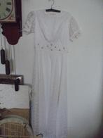 trouwjurk vintage, Ophalen, Zo goed als nieuw, Wit, Trouwjurk