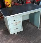 Vintage stalen bureau, Ophalen, Gebruikt