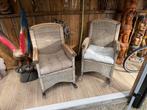 Rotan schommelstoelen, Tuin en Terras, Gebruikt, Rotan, Loungeset, Stoel