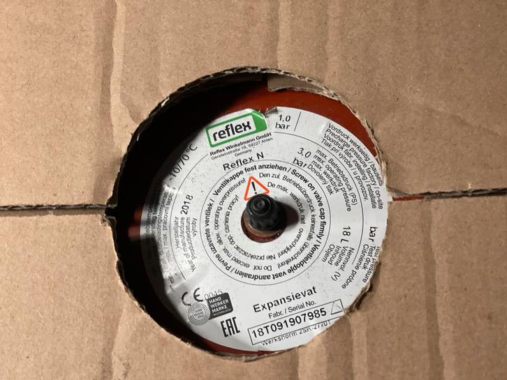 Reflex N Expansievat 18/1.0 - Nieuw, Doe-het-zelf en Verbouw, Verwarming en Radiatoren, Nieuw, Overige typen, Ophalen