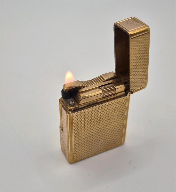 S.T. Dupont Aansteker - Vintage Collectie, Verzamelen, Rookartikelen, Aanstekers en Luciferdoosjes, Gebruikt, Aansteker, Ophalen of Verzenden