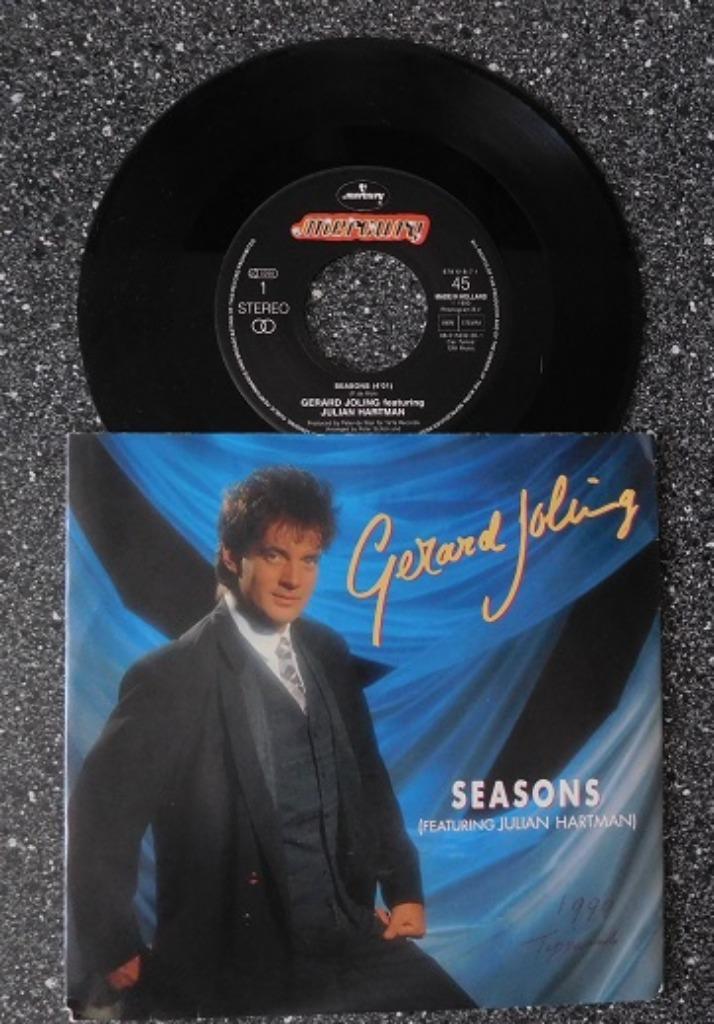 Gerard Joling ft Julian Hartman - seasons (vanaf € 1,50), Cd's en Dvd's, Vinyl Singles, Zo goed als nieuw, Pop, Ophalen of Verzenden