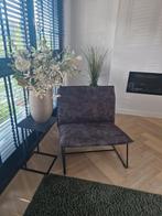 Donkergroene fauteuil, Huis en Inrichting, Fauteuils, Ophalen, Zo goed als nieuw