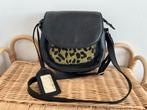 Cowboysbag tas zwart met print, Sieraden, Tassen en Uiterlijk, Tassen | Schoudertassen, Ophalen of Verzenden, Zo goed als nieuw