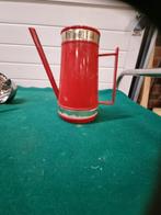 plantengieter vintage rood kunststof, Ophalen of Verzenden