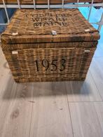 Riviera Maison rieten opbergkist, Ophalen, 50 tot 100 cm, Zo goed als nieuw, Minder dan 50 cm